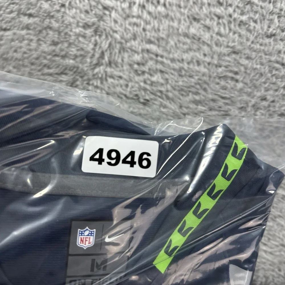 Seattle Seahawks Football Jersey Youth Medium‎ Nike NFL Wilson #3 On Field Blue
